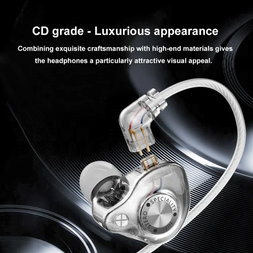 Imagen 2 del producto Auriculares dinámicos intrauditivos con graves HIFI tipo C, cascos deportivos con cancelación de ruido de 3,5 MM para Samsung Galaxy iPhone 16 15 Xiaomi