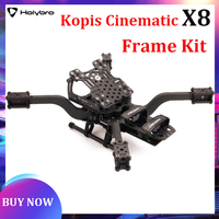 Holybro Cinematic X8 396mm Wheelbase 8inch Carbon Fiber Frame Kit 10mm Arm for RC FPV Cinewhoop Cinelifter Drones DIY Parts