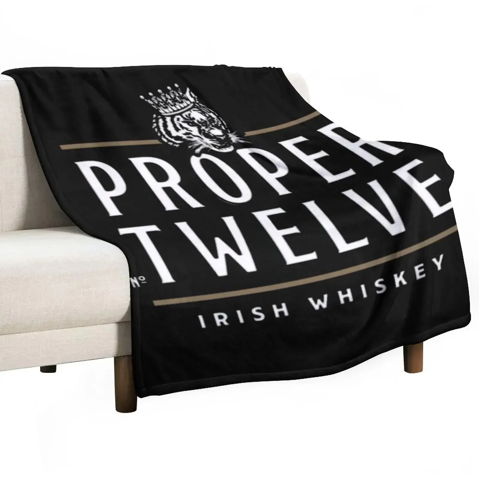 Proper 12 Proper Twelve Irish Whiskey Throw Blanket Moving Bed Blankets