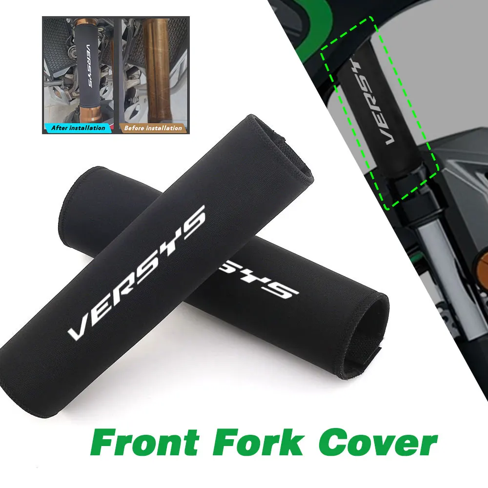 For Kawasaki Versys 1000 650 Motorcycle Front Fork Protective Cover Shock Absorber Sleeve Versys650 Versys1000