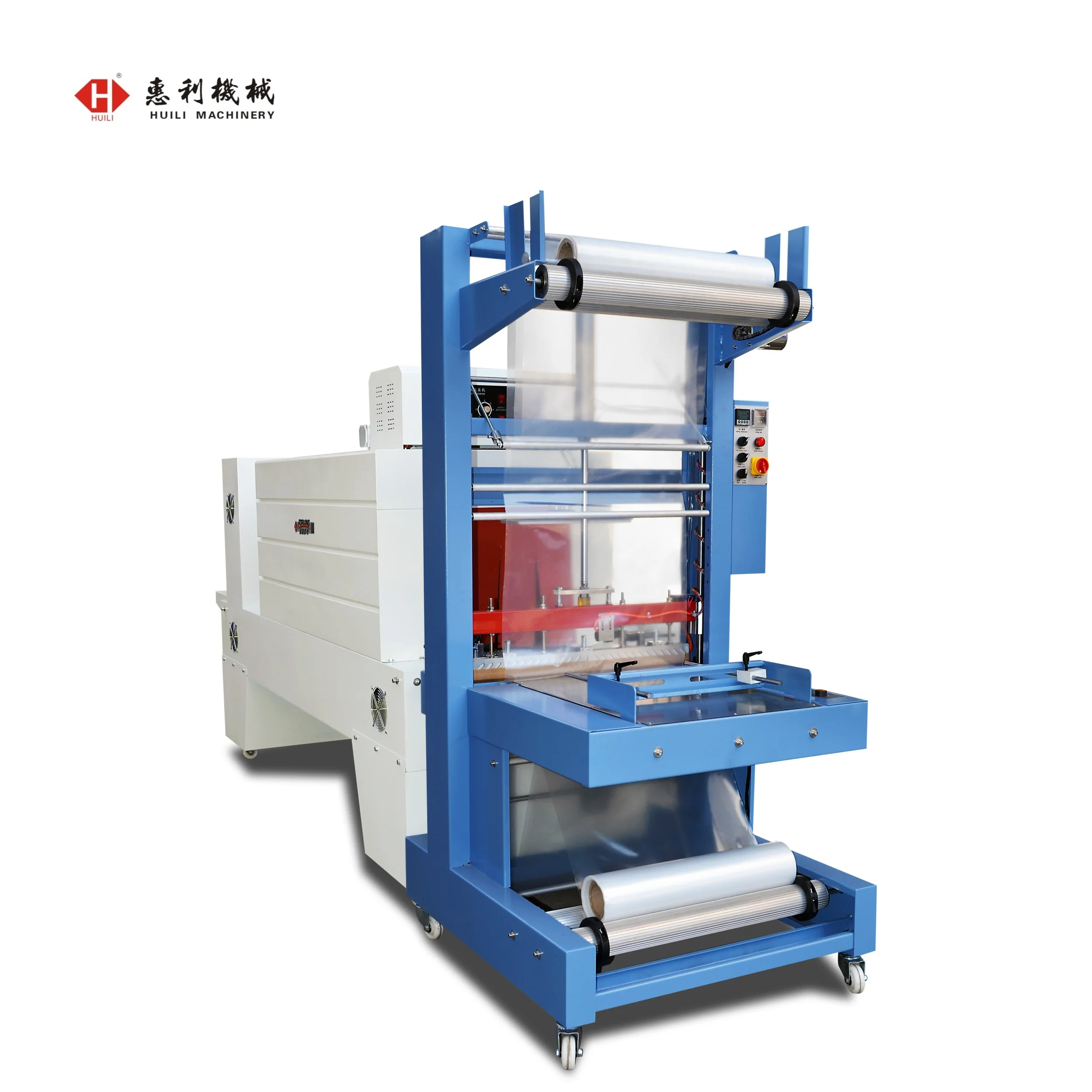Glass Bottle And Mineral Water Semi-auto Sleeve Sealing&shrinking Packager/shrink Wrapping Machine/packing Machine