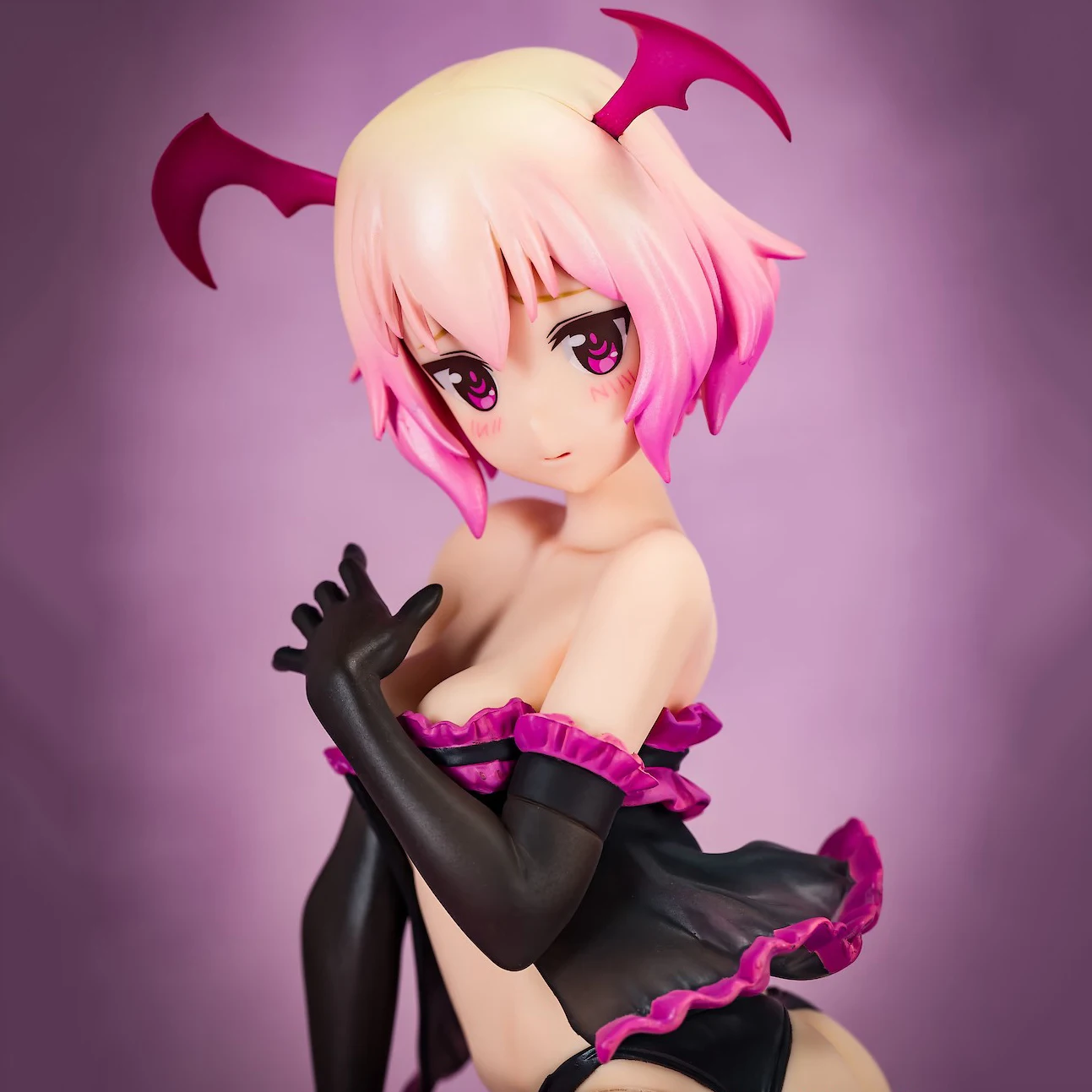 12CM Loli Succubus 1/7 Sexy Girl Action Figures PVC Collectible Doll Model Toys Christmas Halloween Festive Gift for Anime Fans