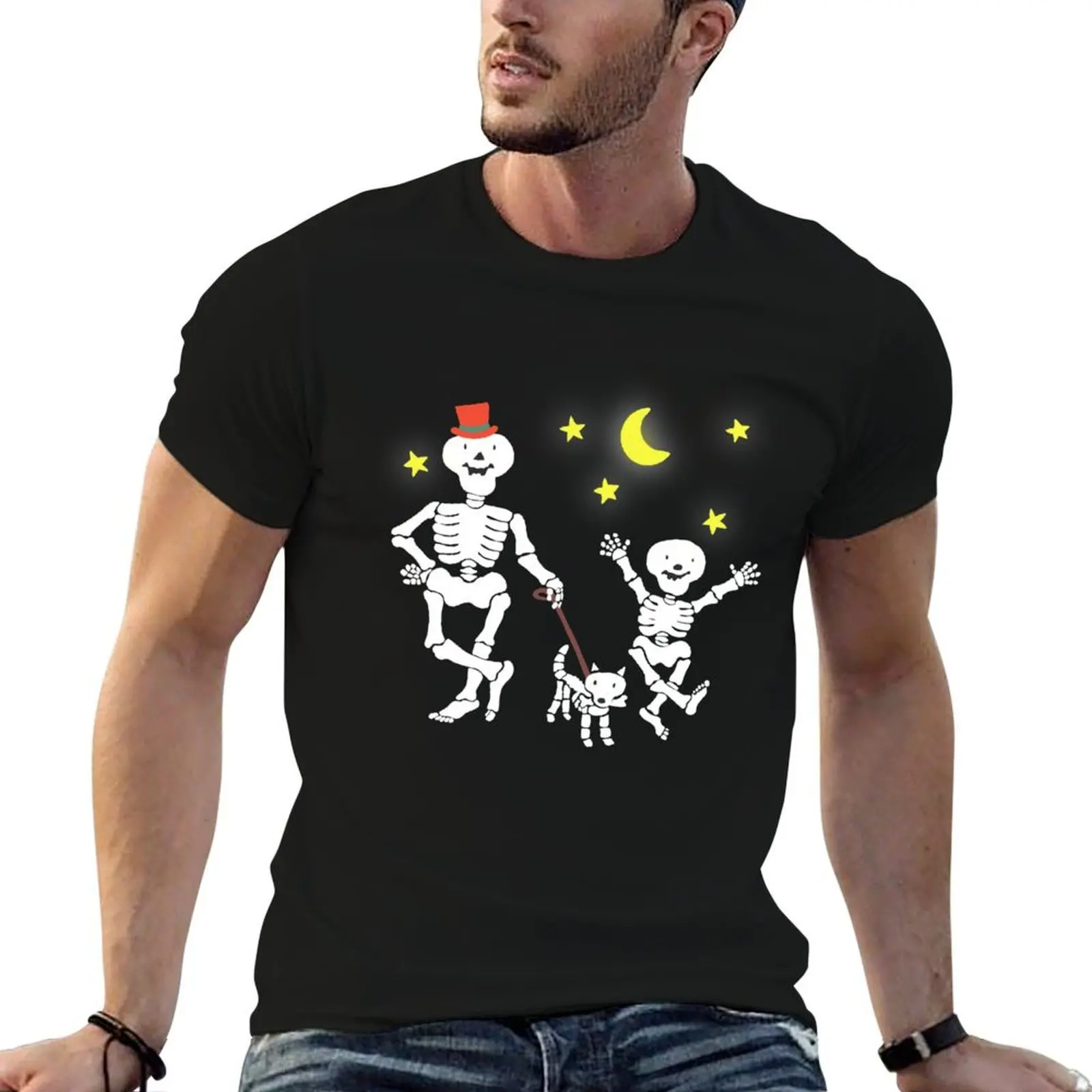 Funny Bones Retro 80s 90s TV Cartoon Design T-Shirt anime shirt anime tshirt shirts graphic tee men
