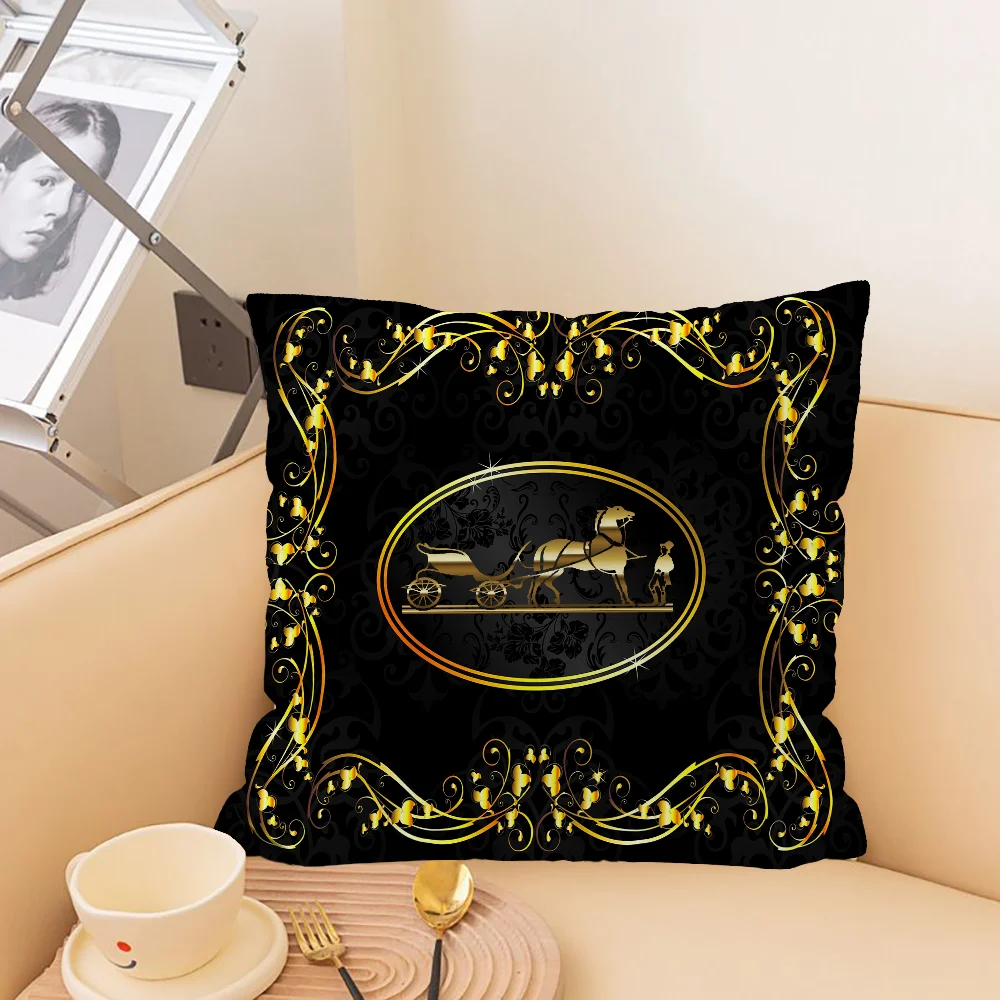 Sofa Luxury Cushion Cover Pillow Cover Pillowcase Decorative Pillowcase H-hermes-s Cushion Covers 45x45 Pillow Cases 45 × 45