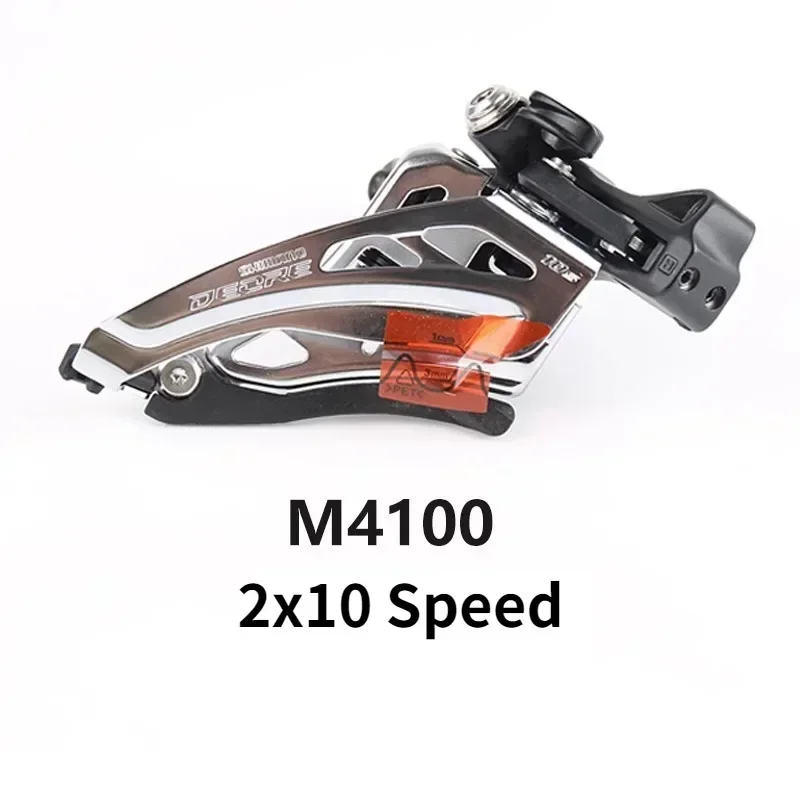 Shimano DEORE FD M4100 M5100 Front Derailleur FD-M4100-M FD-M5100 SIDE SWING Clamp Band Mount 2x10 Speed 34.9mm 10s 2x10S 2v 10v