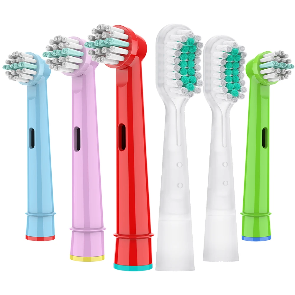 

Сменные насадки для зубных щеток с функцией осцилляции и вибрации, совместимые с электрическими зубными щетками Oral B, для моделей Pro 1000 и 500.