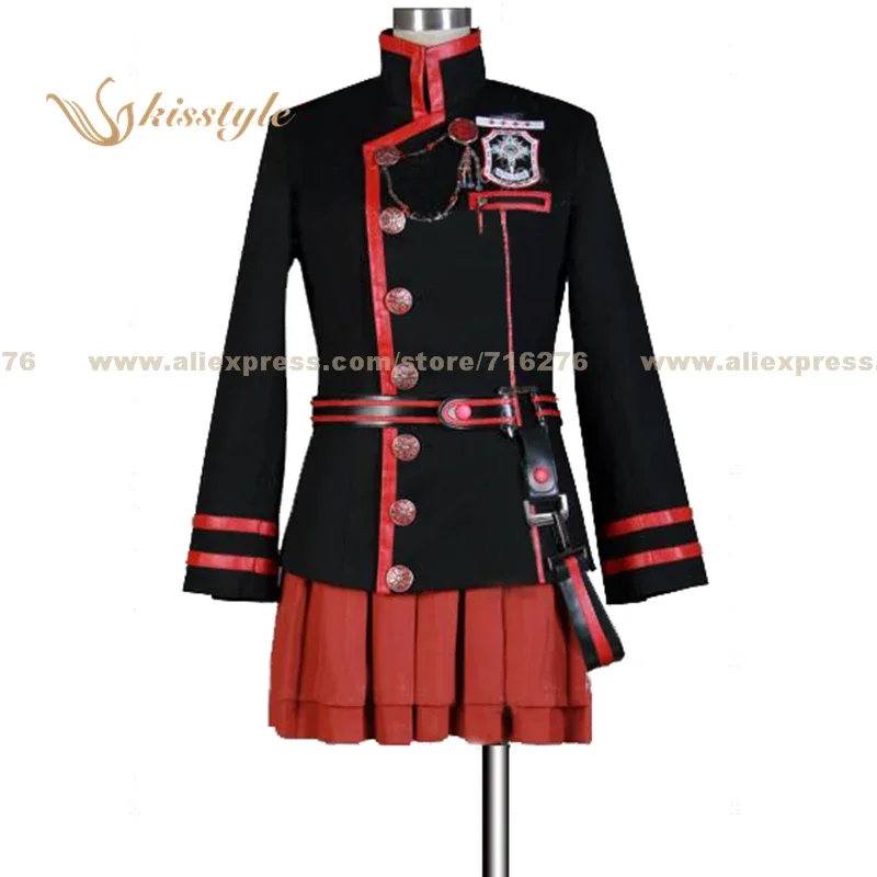 

Kisstyle Fashion D.Gray-man Lenalee Lee 3G Uniform COS Clothing Cosplay Costume,Customized Accepted