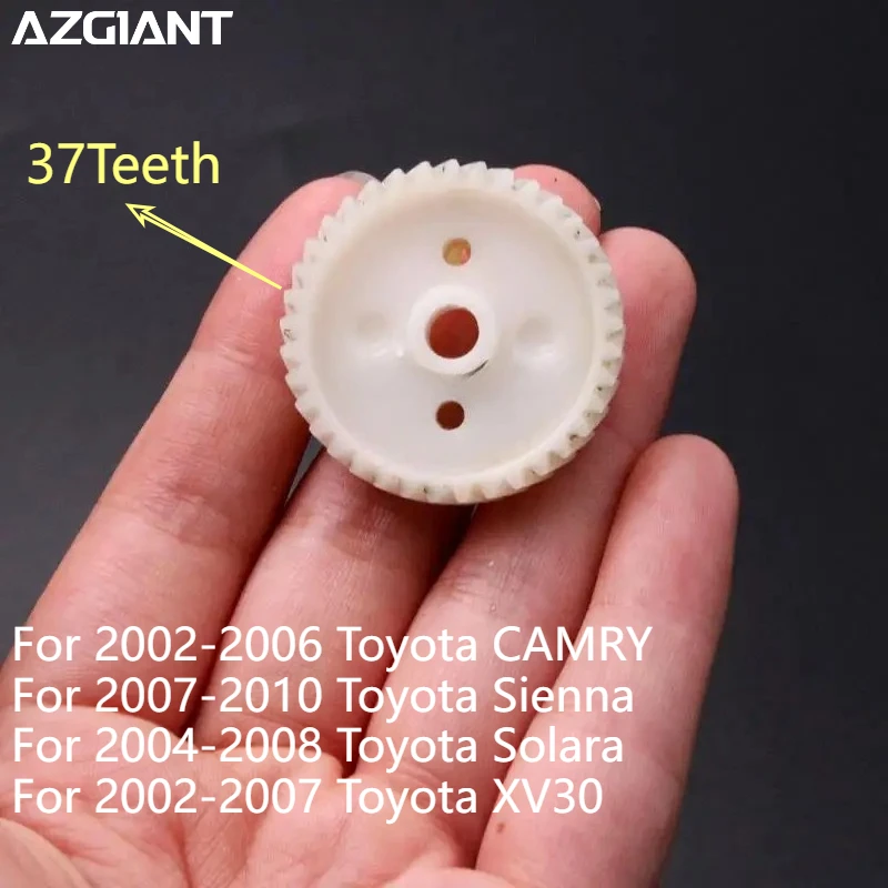 

Автомобильные силовые дверные замки Azgiant 37T, привод, оригинальные шестерни для Toyota Camry, Sienna, Solara XV30, износостойкие пластиковые автозапчасти