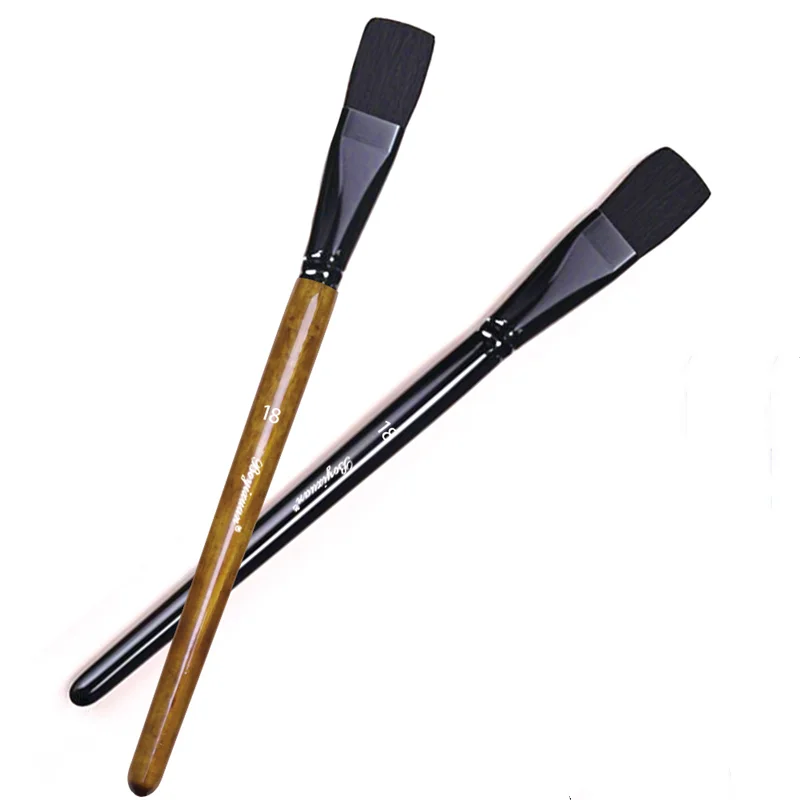 مجموعة فرش رسم بالألوان المائية مكونة من 10 قطع، فرشاة طلاء الوجه، لوازم فنية من الأكريليك متعددة الوظائف #3