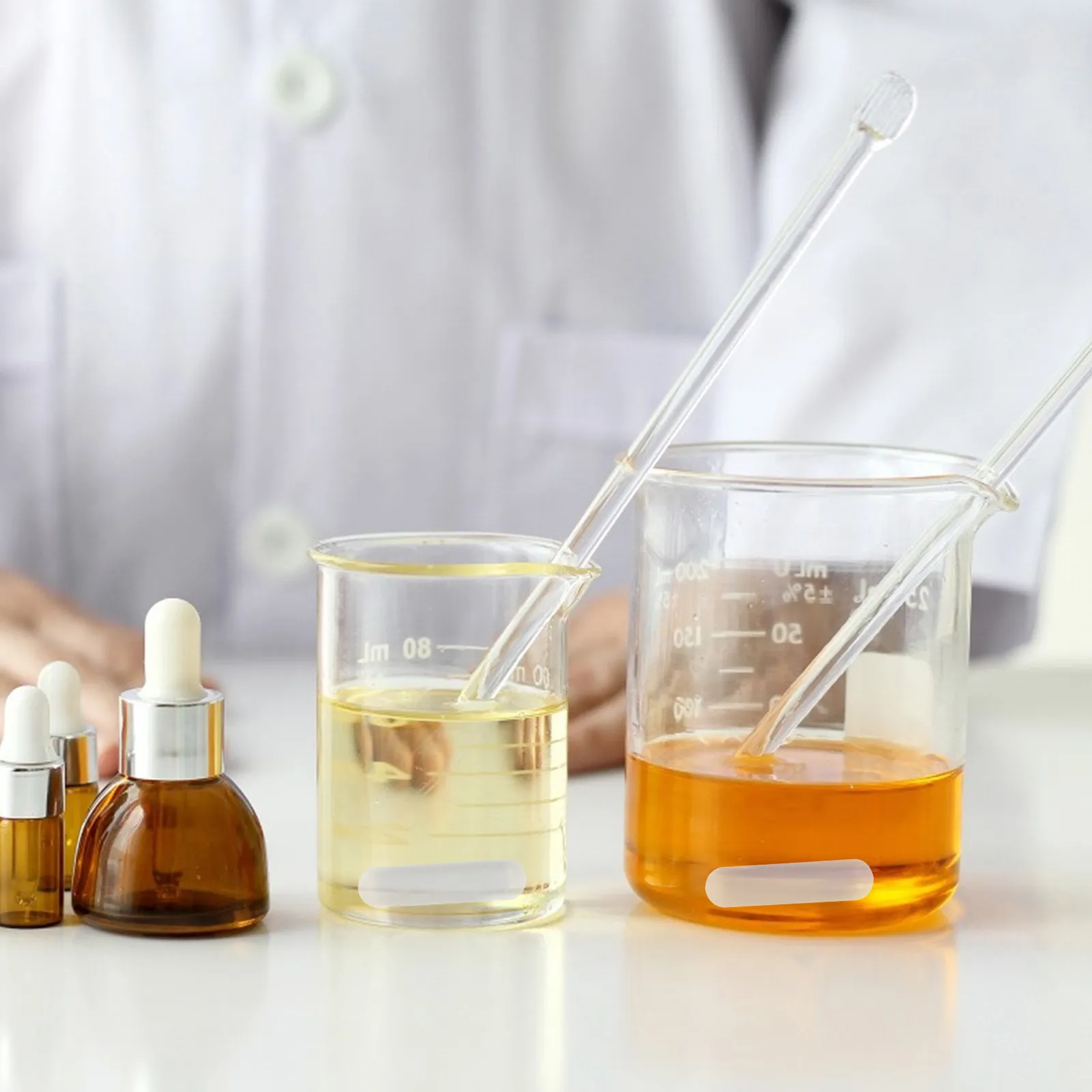 

Набор из 8 магнитных мешалок с ПТФЭ-покрытием, цилиндрические лабораторные мешалки для химических и биологических исследований, для домашней лаборатории