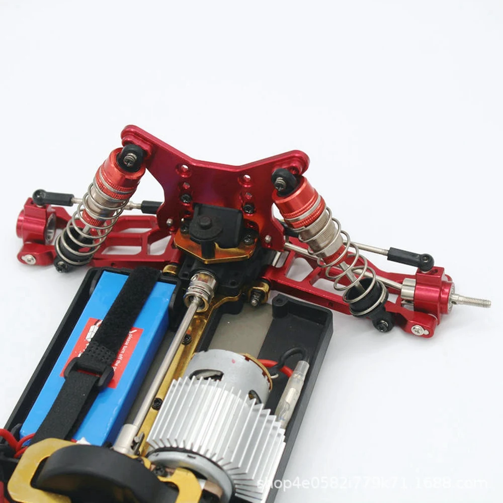 2Pcs Metal Front and Rear Shock Tower for Wltoys 104001 1/10 RC Car Upgrade Parts Accessories,5