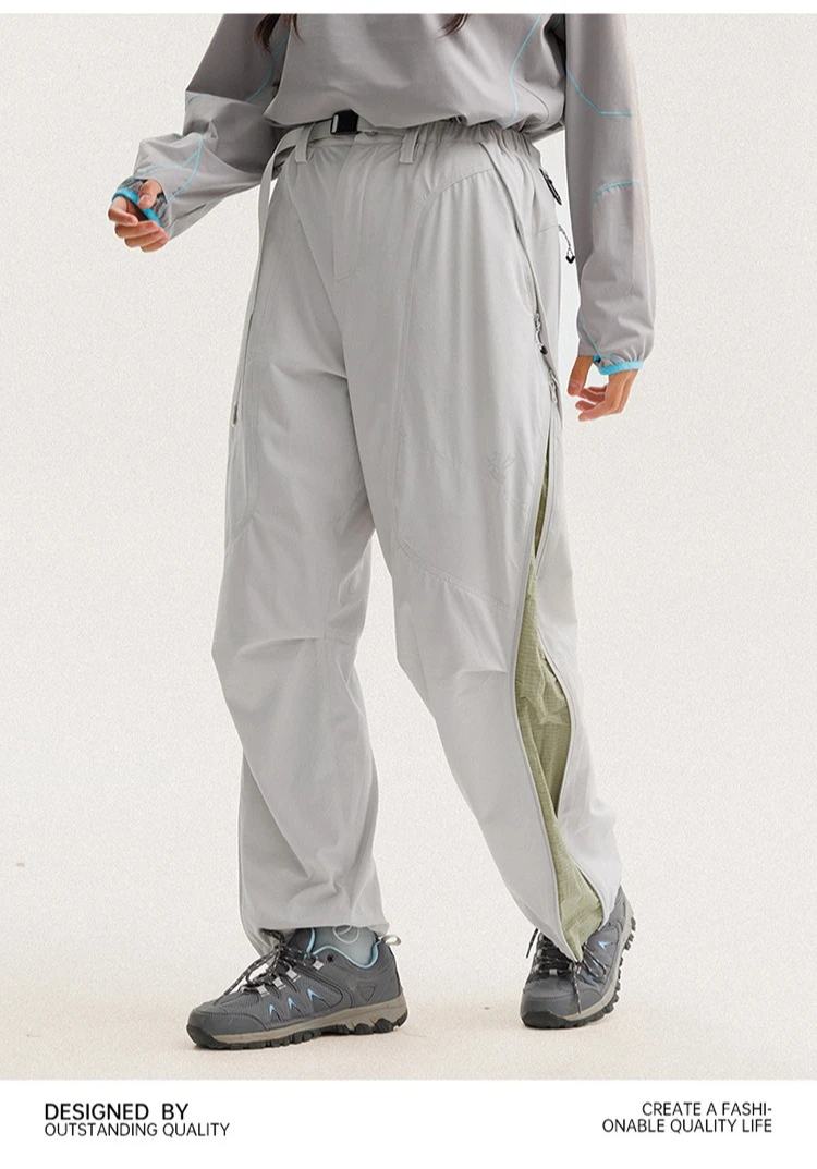Unisex Leichte Softshell Funktionshose - Anpassbare Passform, Feuchtigkeitsableitend & Reißfest für Outdoor & Alltag – Detail 5