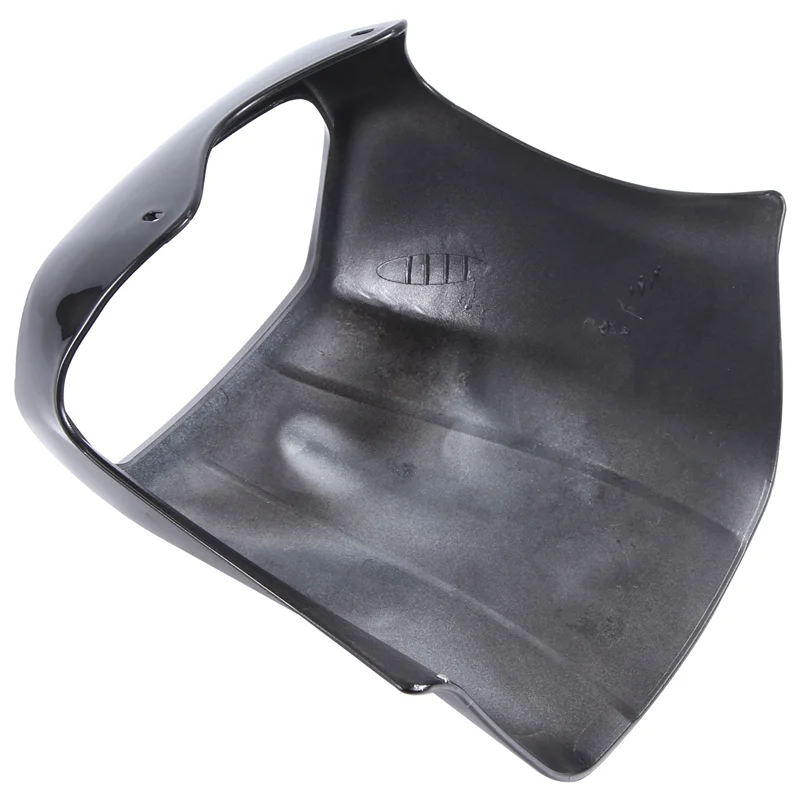 

Motorcycle Front Fairing Headlight Cover Windshield For Vespa Sprint 50 125 150(Black) Replacement Accessories