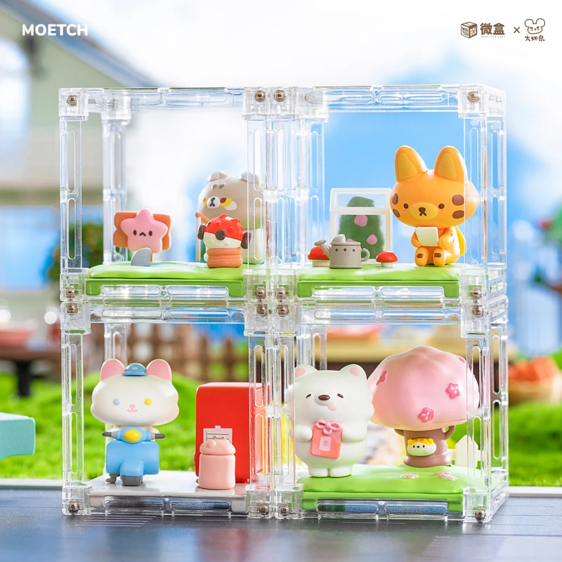 USER-X Animal Restaurant Series Blind Box Toy Doll Cute Anime animal Figure Gift girl birthday kawaii Christmas