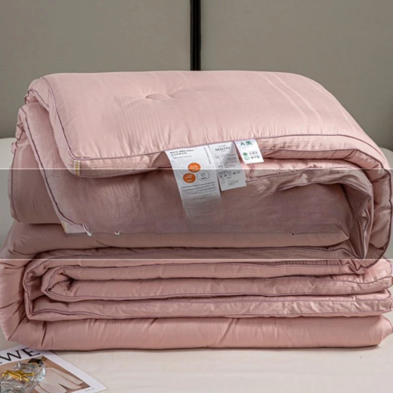 Soybean fiber quilt winter quilt cotton quilt core thickened to keep warm student dormitory spring and autumn  bedding four