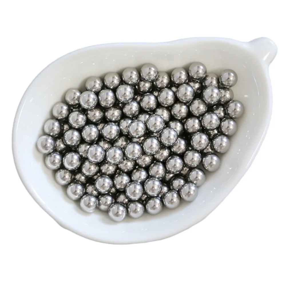 AISI304 Stainless Steel Ball 6.35mm (1/4'') 6.5mm 7mm 7.144mm (9/32'') Solid Bearing Balls G100 High Precision