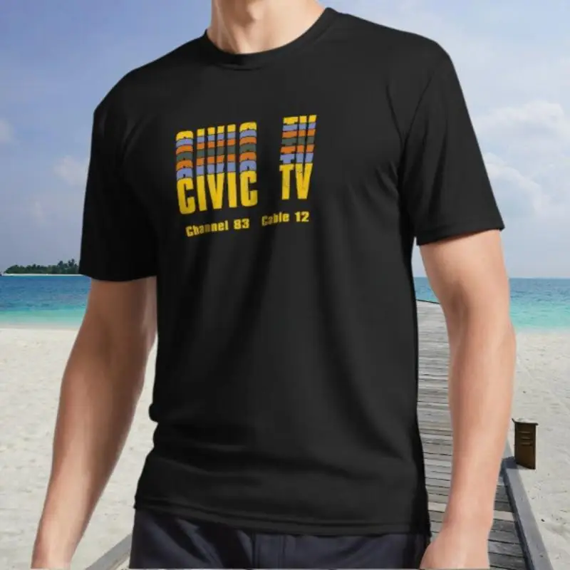 

New T Shirt Videodrome Civic Tv Logo Active Funny Size S 5Xl