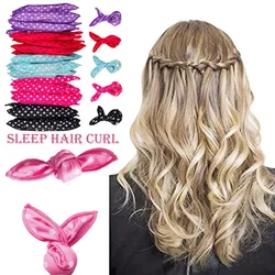 10Pcs/Lot Hair Curlers Soft Sleep Pillow Rollers Set Best Flexible Foam and Sponge Magic Hair Care DIY Hair Styling Tools