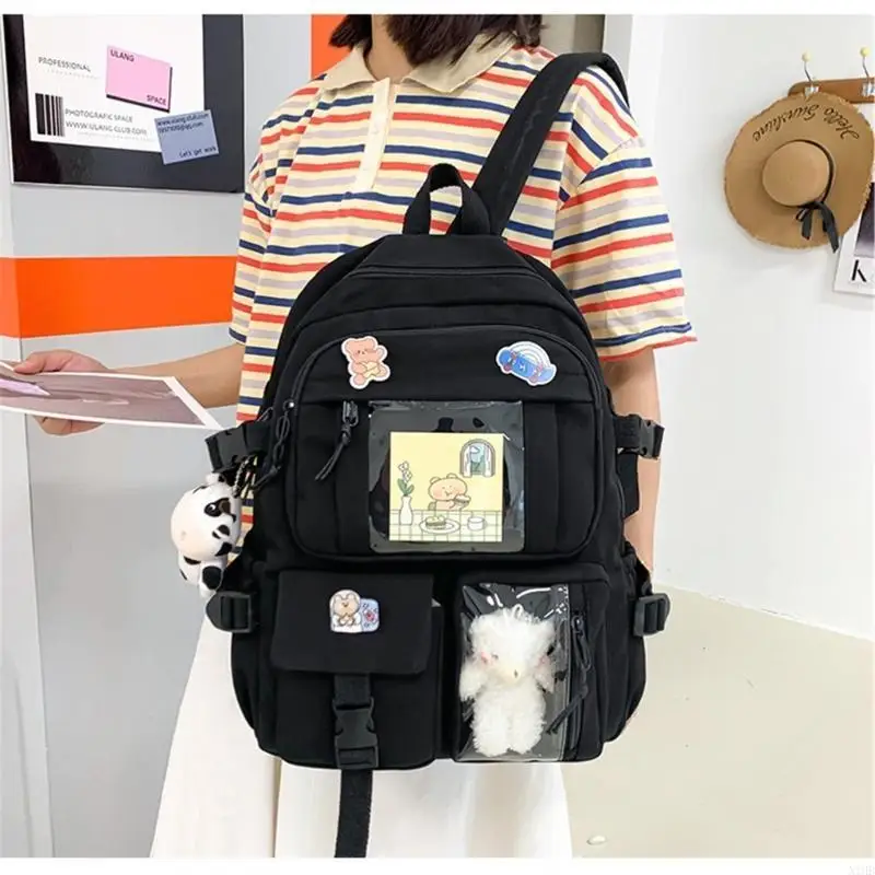 

Стильная школьная сумка Harajuku для девочек легкий и прочный рюкзак Daypack