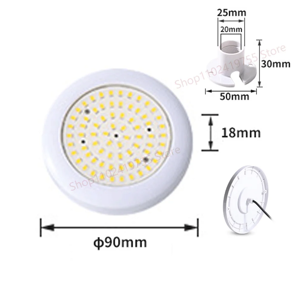 AC/DC12V 12W RGB LED Swimming Pool Light IP68 Waterproof Remote Control Outdoor UnderWater Lamp Pond LED Piscina Luz Spotlights
