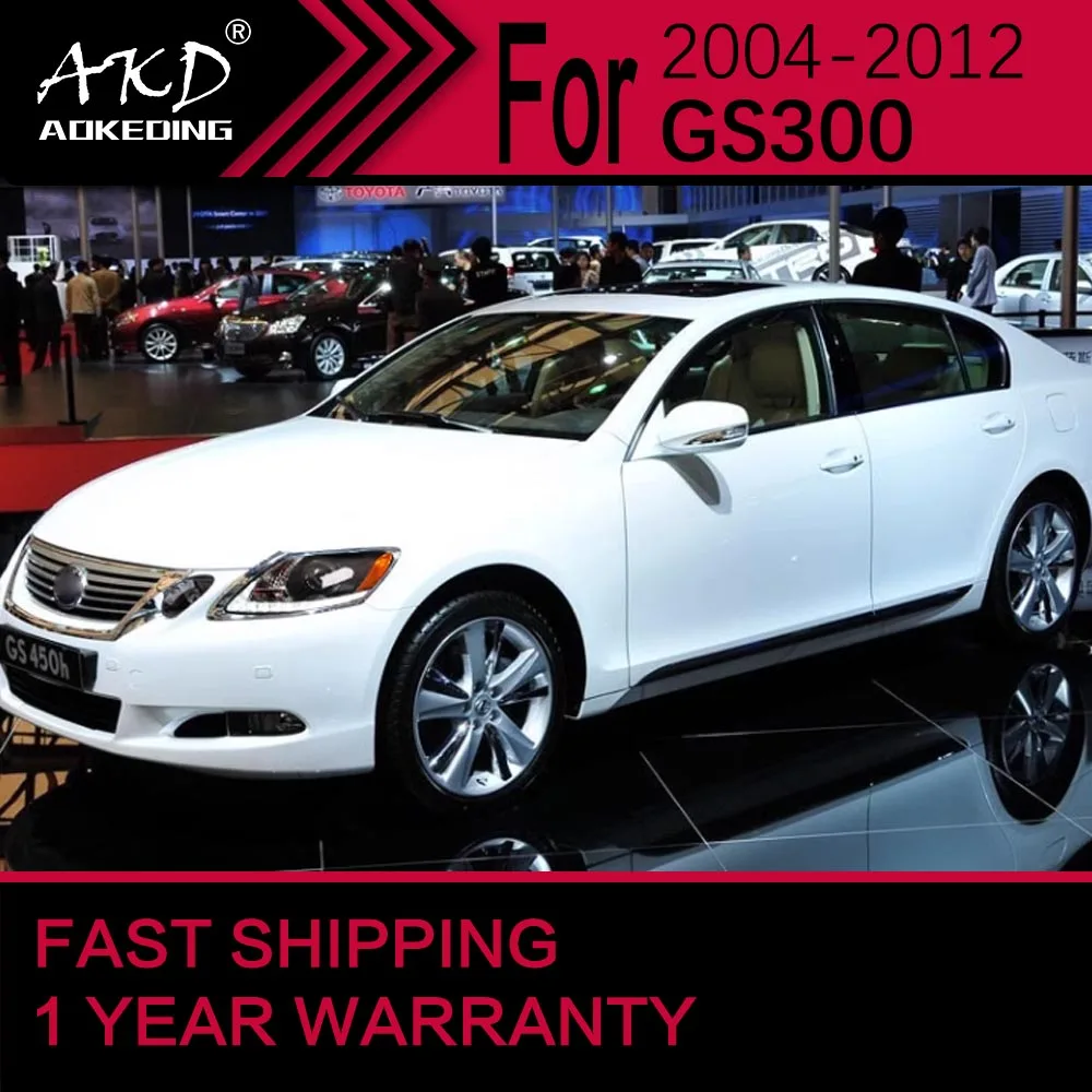 Lexus-LED車のヘッドライト,Xus gs 2004-2012 gs300 gs350用ヘッド