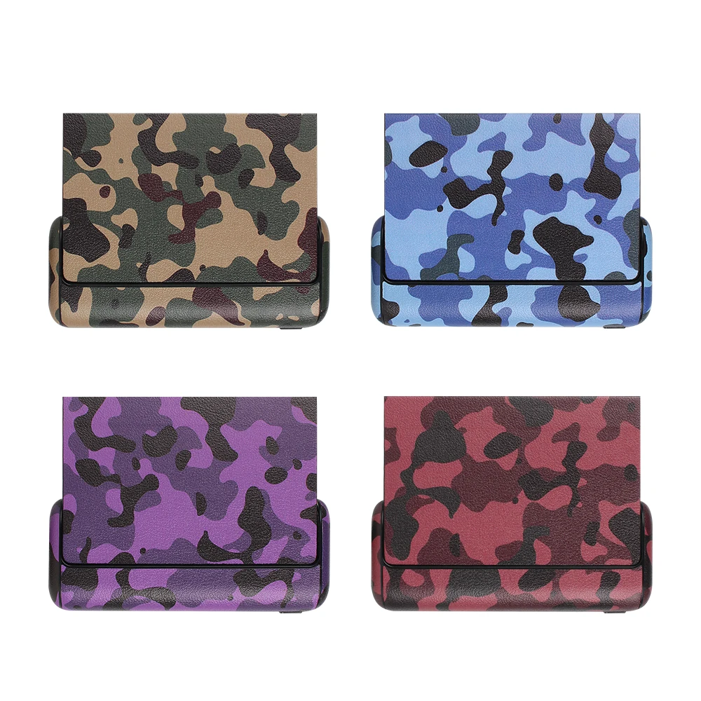 

New Camouflage Leather Case for IQOS ILLUMA Prime Cover Bag Cases Holder Pouch Protective Accessories