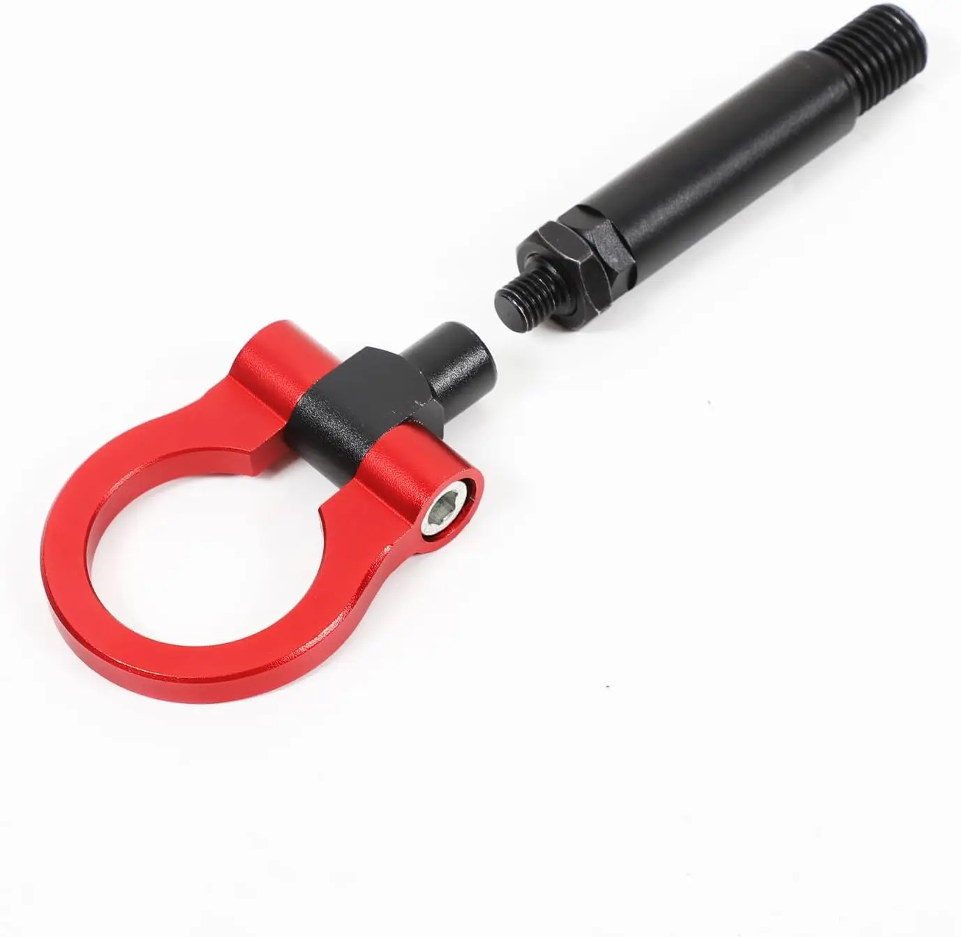 Tow Hook Front Rear Bumper Towing Hooks for Mazda MX-5 ND 2016-2024 Red