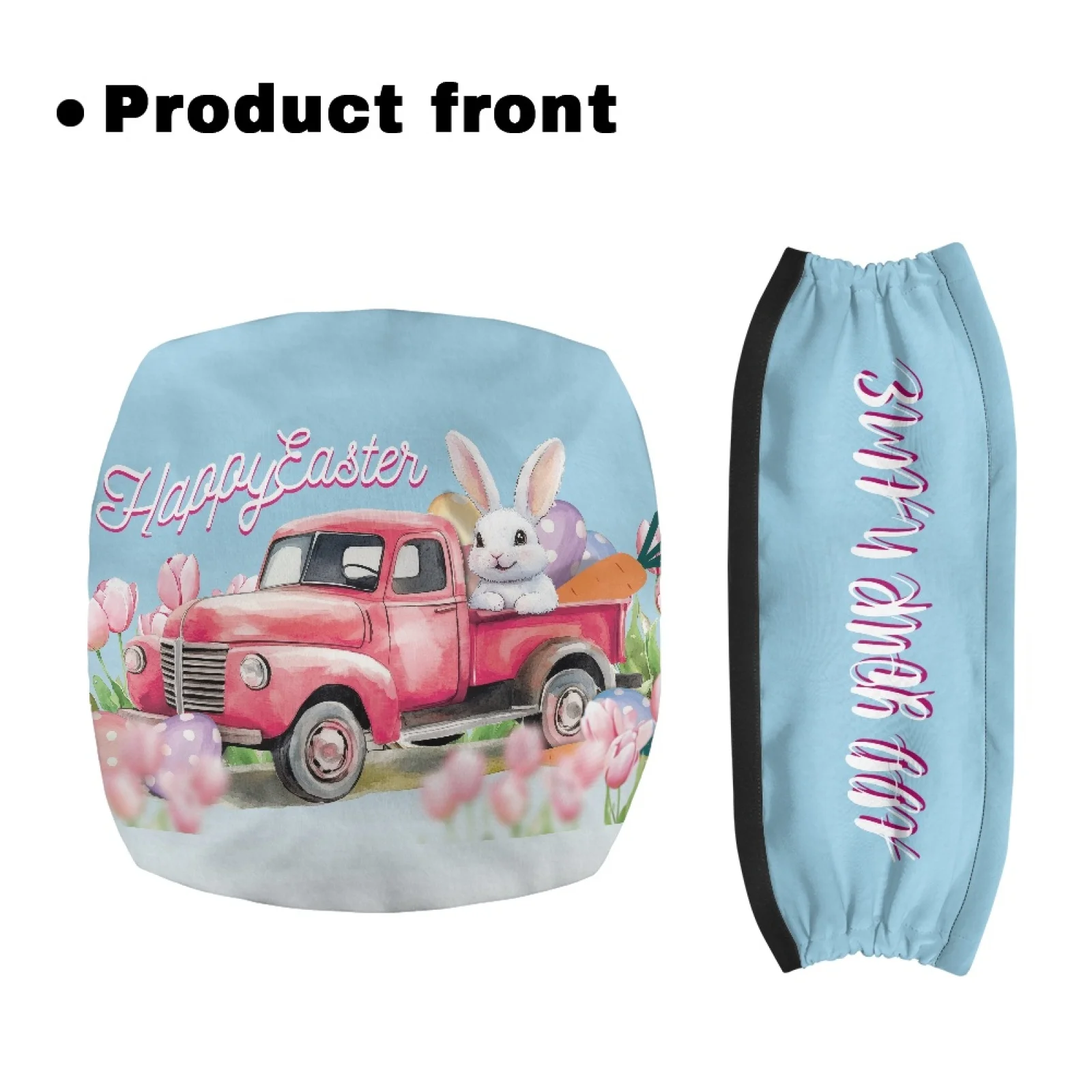 Coloranimal Truck and Rabbit Pattern 2 Pieces Rollator Seat Cover for Womens Accessories for Walker Rollator 2026 New