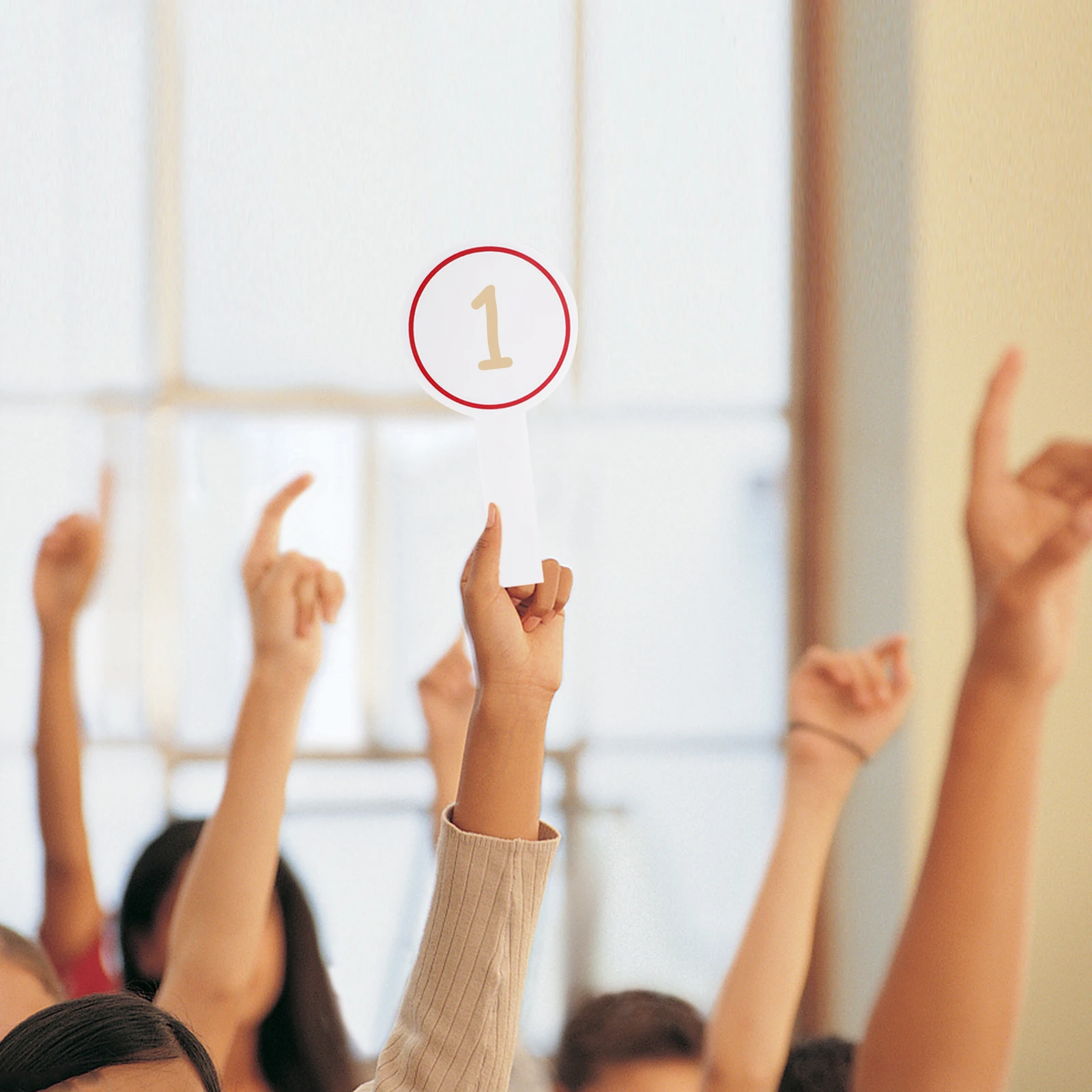 

20pcs Handheld Whiteboard Mini Dry Erase Board For Score Voting Classroom Use Reusable Writing Surface Portable Marker Paddle