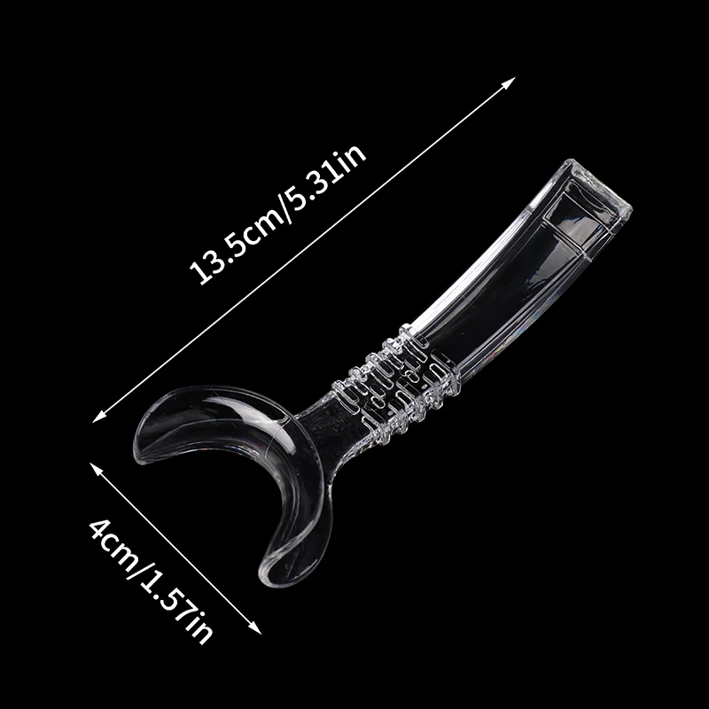 Transparent Oral Lip Retractor Dental Mouth Opener Side Hook Expander Lip Press Plate Orthodontic Photography Props Dentist Tool