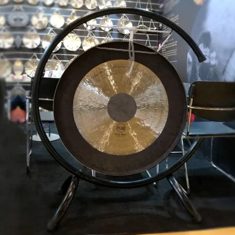 18cm-30cm Hand Hammering Drum Chinese Famous Opera Percussion Instruments Copper Gong With Gong Hammer Chao Gong Road Opening