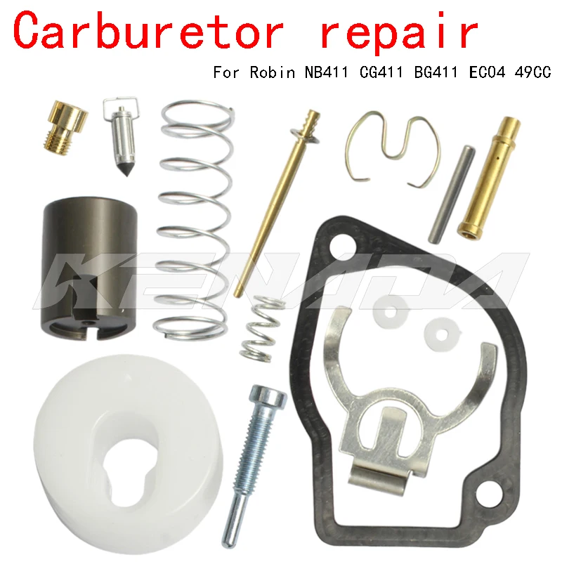 

Carburetor Carb repair kit For Robin NB411 CG411 BG411 EC04 49CC