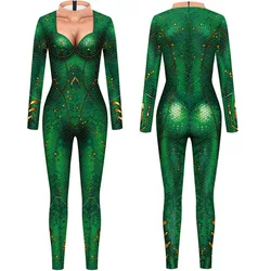 Superhero Queen Jumpsuit Cosplay Costume Adults Women Halloween Carnival Party Bodysuit Swimsuit Zentai Y Performance Suit