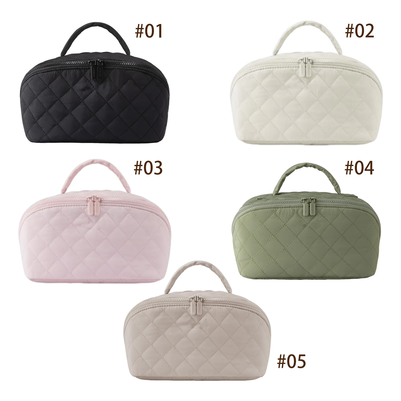 

Хлопковая дорожная косметичка с 5 специальными карманами, органайзер для туалетных принадлежностей с ручкой для женщин, аксессуары для туалетных принадлежностей, щетки