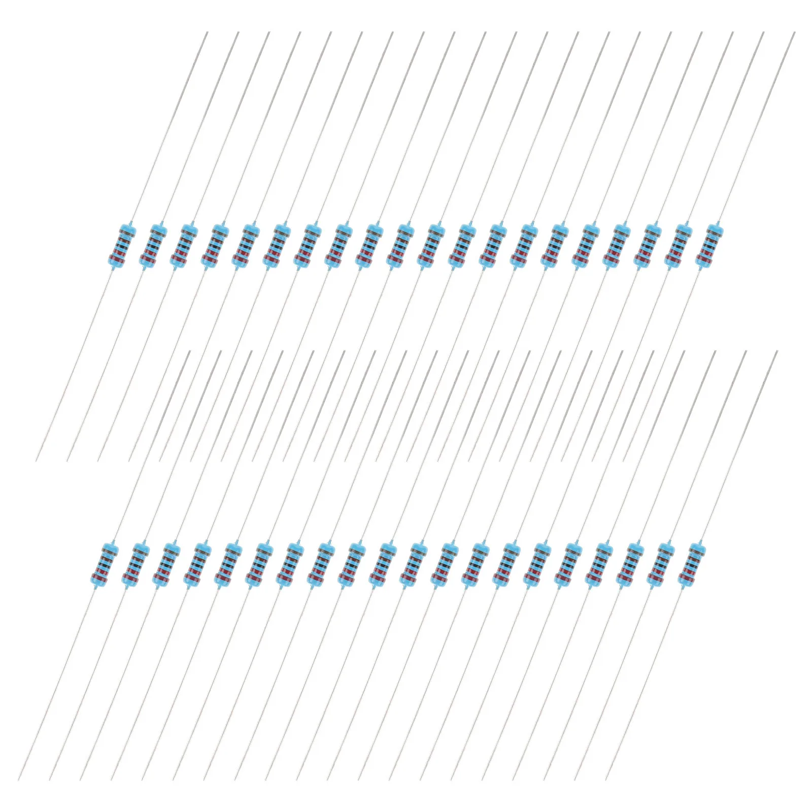 

1Set Resistors Kit Metal Film Stable Accurate Circuit Repair Resistors Kit for DIY Electronic Projects Assortment