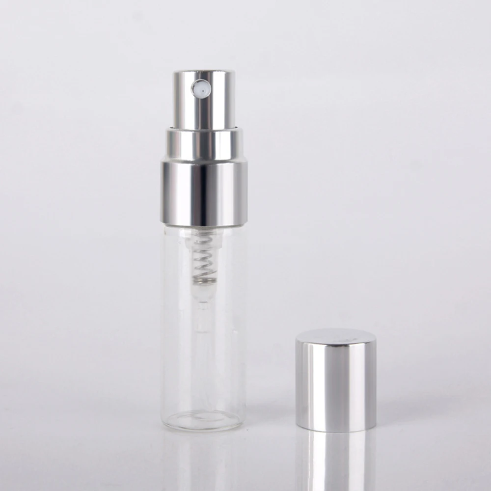 50 stuks 100 stuks 2 ml 3 ml 5 ml 10 ml Monster Hervulbare Parfumflesje Lege Mini Spray fles Parfum Flessen glas Verstuiver Container