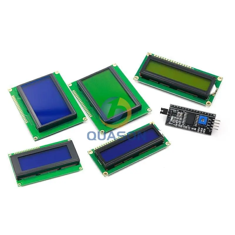 1PCS LCD module Blue Green screen IIC/I2C 1602 for arduino 1602 LCD  r3 mega2560 LCD1602