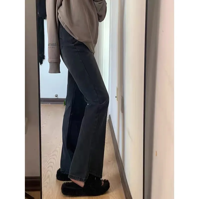

Cargo Jeans For Woman Denim Clothes Women Low Rise Waistedster Girls Y2K 2000S Vintage Retro Ladies Female Trousers Fashion
