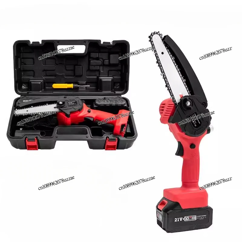 Chain Saw Lithium Electric Saw 6 Inch 1000w Large Rate Chainsaw Logging Cutting Electric Garden Work Tool