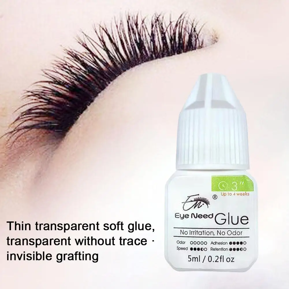 1 stücke extra starke Wimpern kleber verlängerung liefert 5ml 0,5 Sekunden trockenen Wimpern kleber für falsche Wimpern wasserdichten Kleber lift c4e1