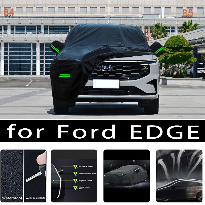 

Для Ford B-MAX наружная защита, полные автомобильные Чехлы, снежный чехол, Солнцезащитный водонепроницаемый пылезащитный внешний автомобильный аксессуар