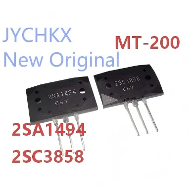 1/Pair  2SA1494 2SC3858 MT-200 High-power fever tube In Stock