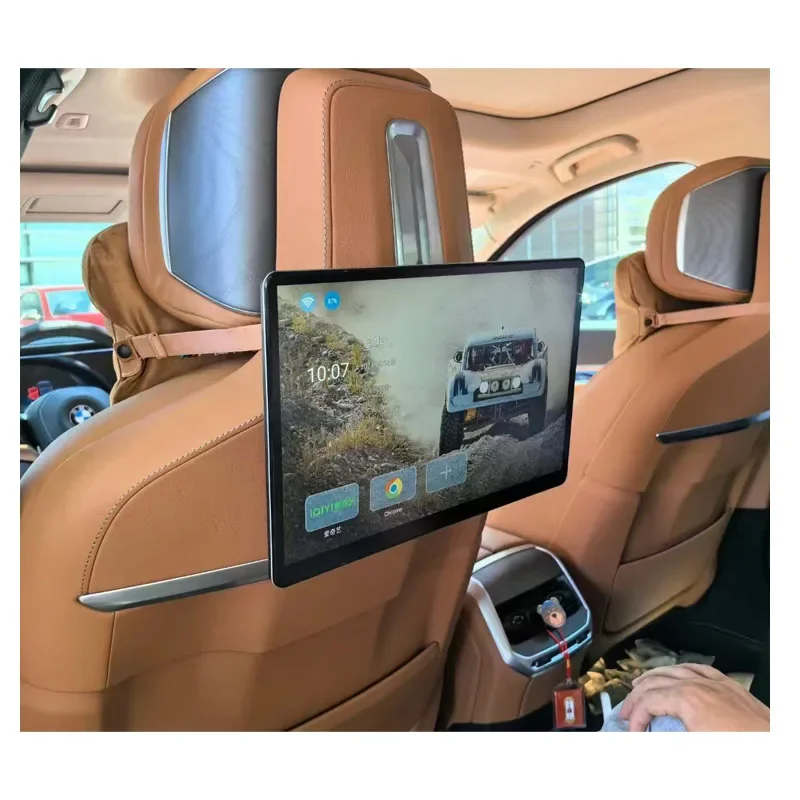 

Car Accessories Shops 13.3 Inch Car Headrest Monitor for bmw With Car Headrest Monitor Sim Card Slot for bmw F10