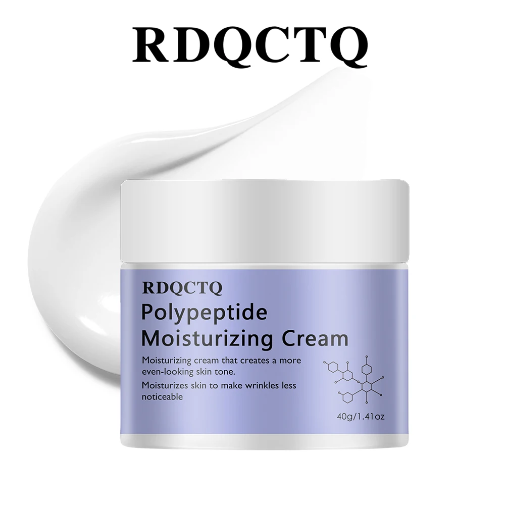 Moisturizing Cream | RDQCTQ Polypeptide Daily Hydration Lotion for Smooth, Supple Skin - Long-Lasting Moisture Barrier, Lightwei