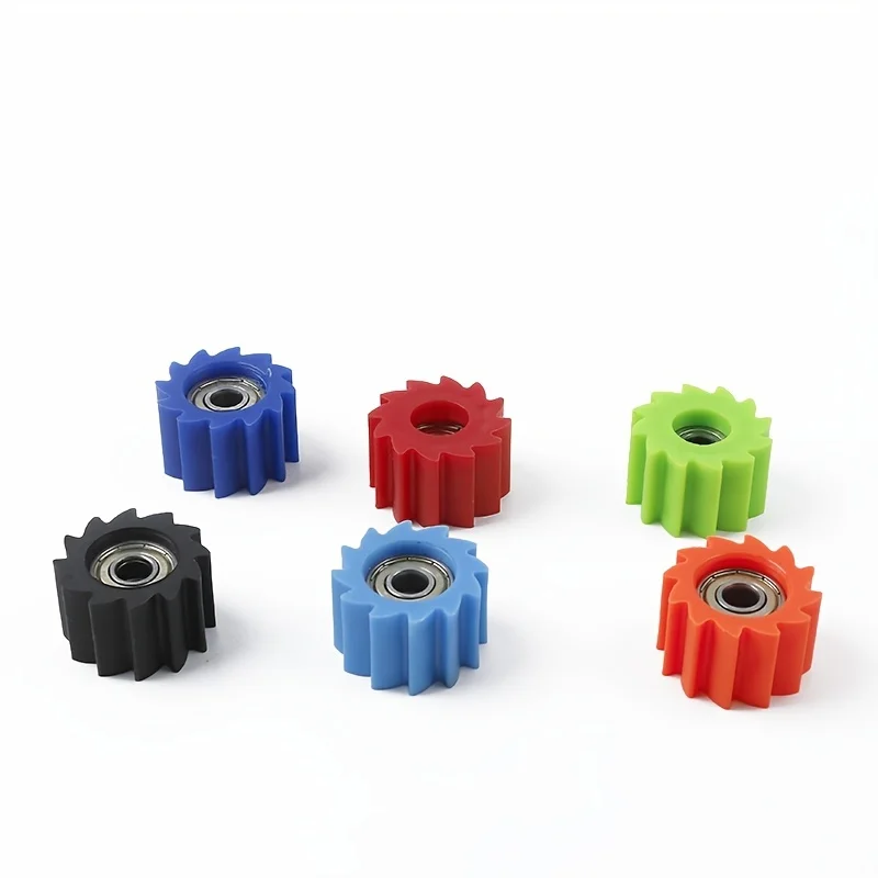 8 مللي متر 10 مللي متر محرك سلسلة الأسطوانة المنزلق دليل عجلة الموتر دليل حفرة دراجة صغيرة ل حفرة الترابية دراجة صغيرة إندورو موتوكروس