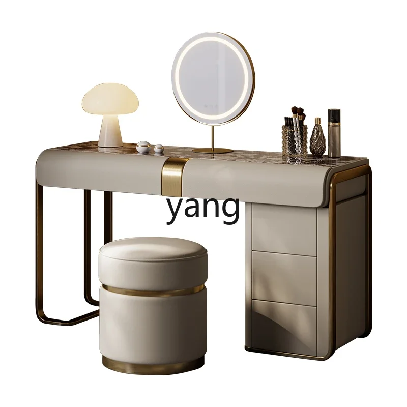 

xyy simple dresser bedroom modern small apartment high-end custom minimalist makeup table
