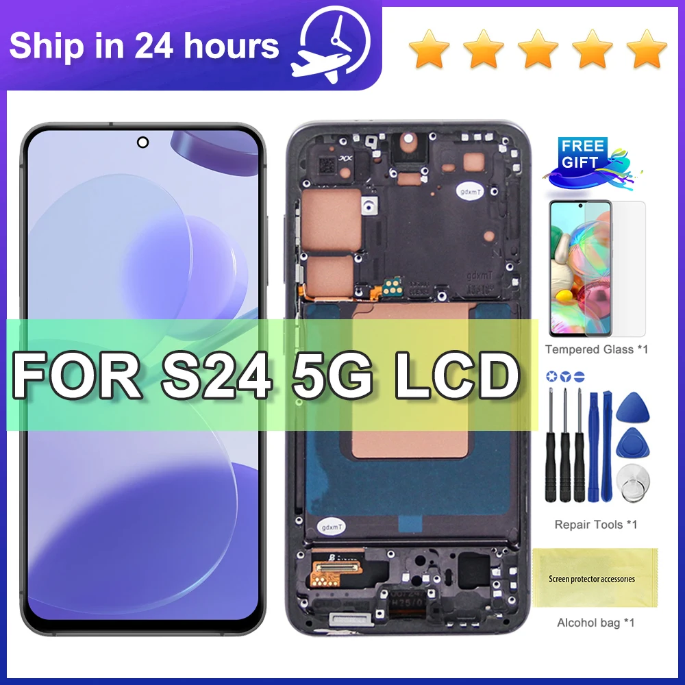 for-samsung-s24-tft-quality-4g-5g-lcd-display-touch-screen-digitizer-assembly-replacement-for-s921b-sm-s921b-ds-sm-s921u