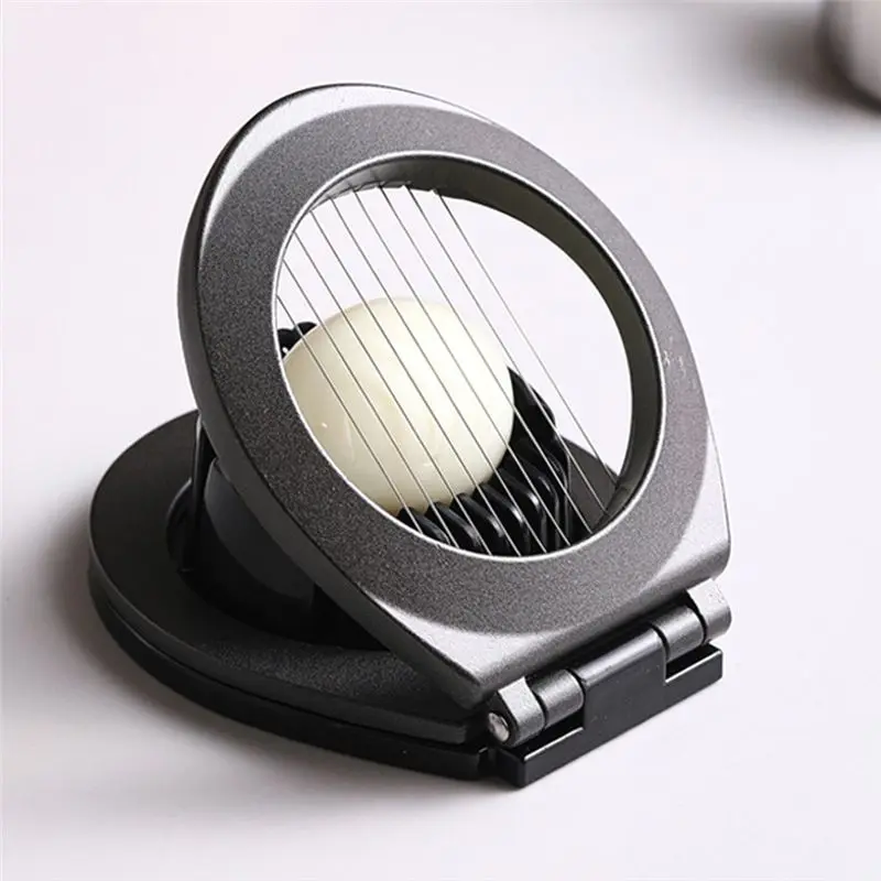 A98E-Egg Slicer For Hard Boiled Eggs Stainless Steel Wire Multipurpose Egg Slicer For Hard Boiled Eggs