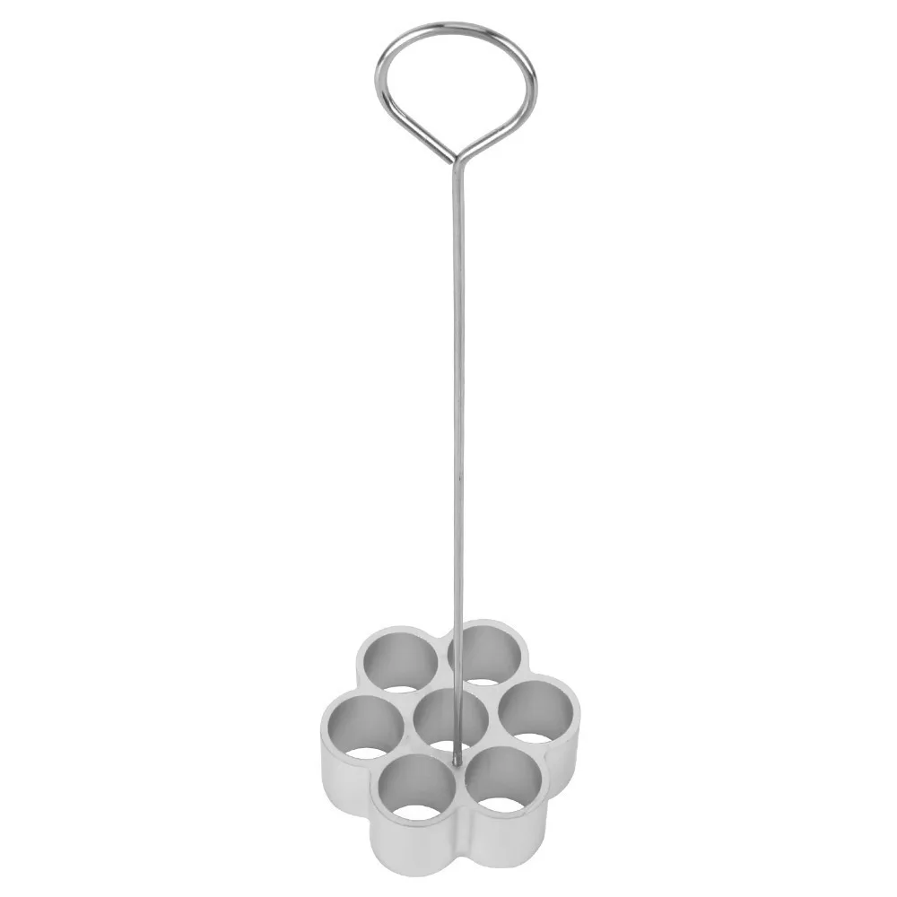 Aluminum Fried Pastry Mold Easy Release Star Shape Cookie Mold With Handle Shape Thai Dessert Maker Crispy Dessert Snack Making