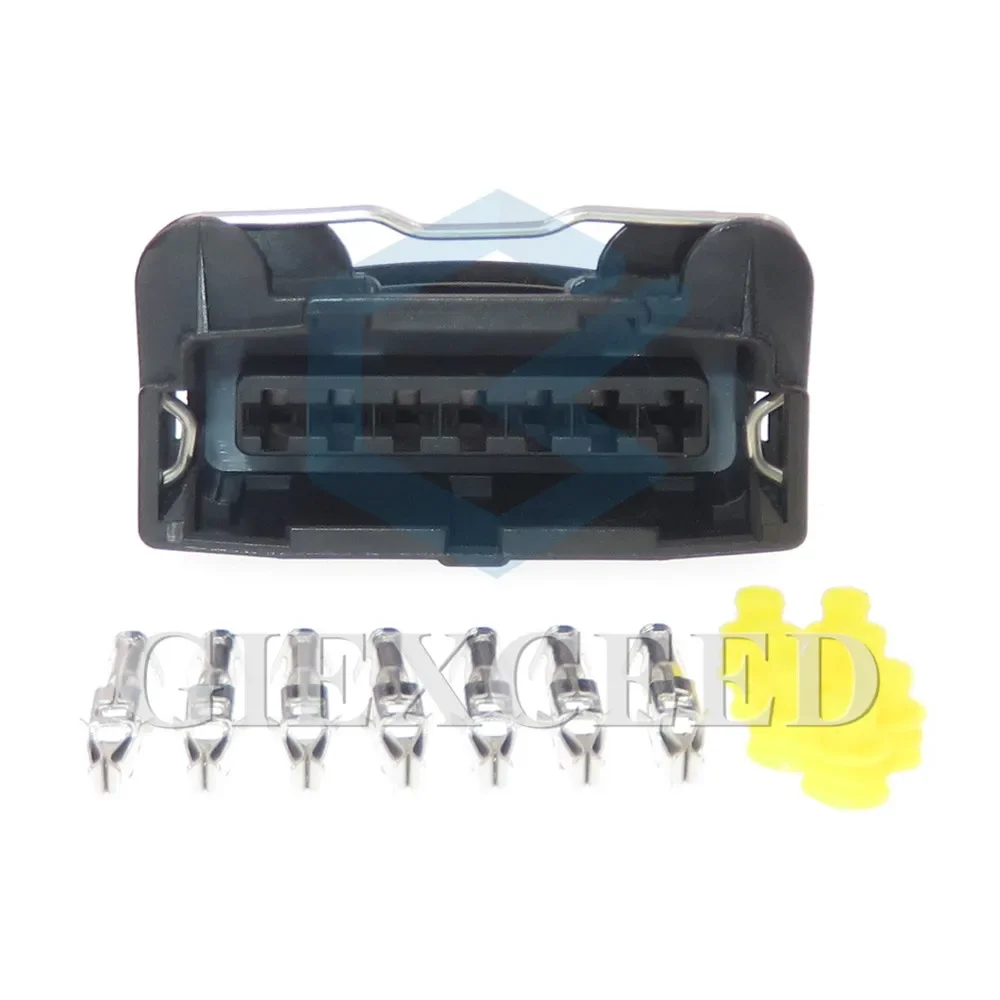 2 Sets 7 Pin Cable Harness Connector 3.5 Series 282194-1 282768-1 Auto High-performance Waterproof Socket AC Assembly Car Parts